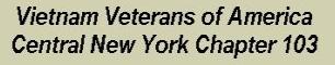The Services Page of the Vietnam Veterans of America, Central New York Chapter 103 Web Site